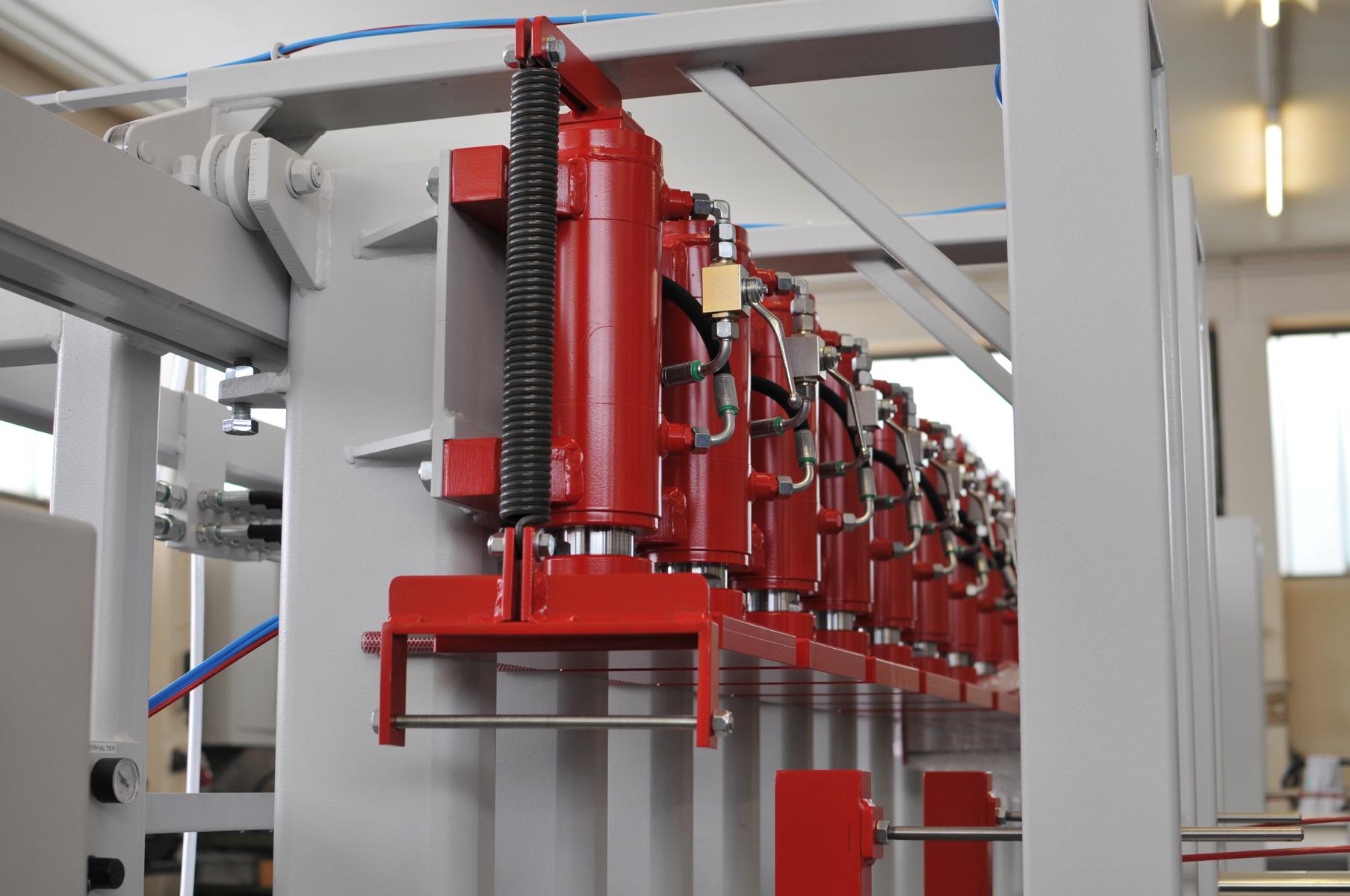  Lamellation Press, workpiece support width 250 mm