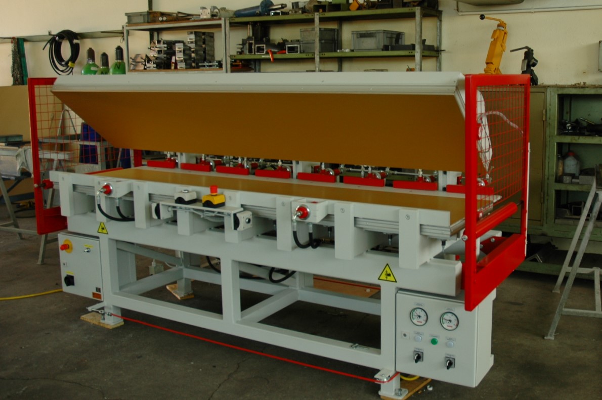 Hot Plate press with one working station